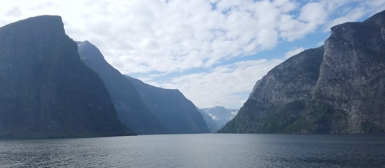 View from fjord